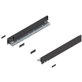 Blum Legrabox N Drawer Sides 450x66.5mm, Black (770N4502S TS-M) | Blum | prof.lv Viss Online