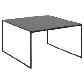 Home4You Infinity Coffee Table 80x80x48cm, Black (AC88215) | Coffee tables | prof.lv Viss Online