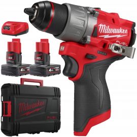 Milwaukee M12 FDD2-402X Cordless Drill/Driver 2x4.0ah, 12V (4933479874) | Screwdrivers and drills | prof.lv Viss Online