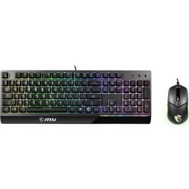 MSI Vigor GK30 Keyboard + Mouse US Black (Vigor GK30 COMBO US) | Msi | prof.lv Viss Online