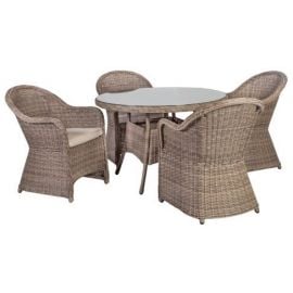 Home4you Toscana Garden Furniture Set Beige K10523 | Outdoor furniture sets | prof.lv Viss Online