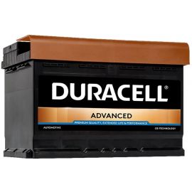 Duracell Advanced DA 72 Auto Akumulators 72Ah, 660A