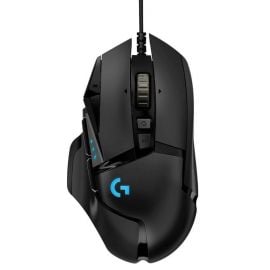 Игровая мышь Logitech G502 Черный (910-005471) | Игровые компьютерные мыши | prof.lv Viss Online