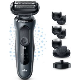 Braun Series 6 AutoSence 61-N4500cs Beard Shaver, Grey (61-N4500cs) | Shavers for men | prof.lv Viss Online