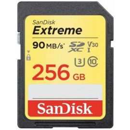 SanDisk SDSDXWV-256G-GNCIN SD Memory Card 256GB, 90MB/s, Black/Gold | Data carriers | prof.lv Viss Online