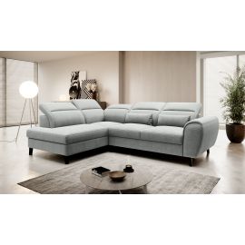 Stūra Dīvāns Izvelkams Eltap Noble Vero 201x255x100cm, Pelēks (CO-NOB-LT-04VER) | Stūra dīvāni | prof.lv Viss Online