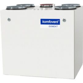 Рекуператор воздуха с ротационным теплообменником Komfovent Domekt R 450 V, для установки на полу/стену, DOMEKT-R-450-V-L1-F7/M5-C6M-L/A | Komfovent | prof.lv Viss Online