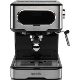 Gorenje ESCM15DBK Coffee Machine With Grinder (Semi-automatic) Gray | Pusautomātiskie kafijas automāti | prof.lv Viss Online