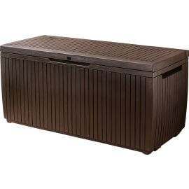 Ящик Keter Springwood Mantu 123x53.5x57 см, коричневый (17202378) | Садовые ящики | prof.lv Viss Online
