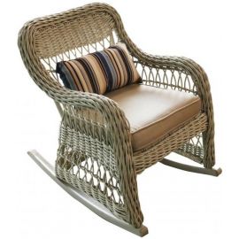 Качалка-кресло, 65x90x85 см, коричневое (131695) | Садовые гамаки | prof.lv Viss Online
