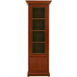 Черно-красно-белая витрина Kent, 204,5x70,5x43 см, коричневая (S10-EWIT1DP-KA) | Мебель для гостиной | prof.lv Viss Online