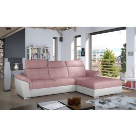 Stūra Dīvāns Izvelkams Eltap Trevisco Omega/Soft 216x272x100cm, Rozā (Tre_42) | Izvelkamie dīvāni | prof.lv Viss Online