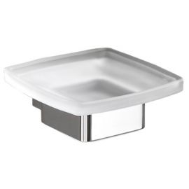 Gedy Lounge Soap Dish 120x41x120mm, Chrome (5411-13) | Soap dishes | prof.lv Viss Online