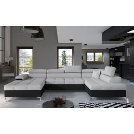 Eltap Eduardo Sawana/Soft Pull-Out Corner Sofa 60x345x90cm, Grey (Edr_54) | Sofas | prof.lv Viss Online