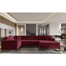 Eltap Montez Loco Corner Pull-Out Sofa 180x340x93cm Violet (CO-MON-RT-25LO) | Sofas | prof.lv Viss Online