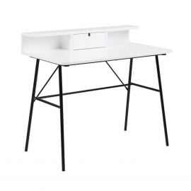 Журнальный столик Home4You Pascal, 100x55x88.8 см, белый (AC72288) | Косметические столы | prof.lv Viss Online