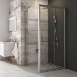 Ravak Blix 90cm BLPS-90 Shower Wall Transparent Chrome (9BH70C00Z1) | Shower doors and walls | prof.lv Viss Online