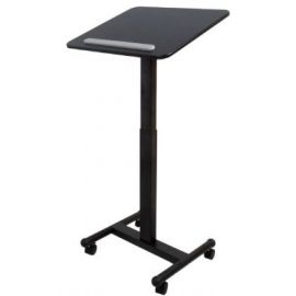 Home4You Ergo Height Adjustable Table 60x52x74.5cm, Black | Height adjustable tables | prof.lv Viss Online