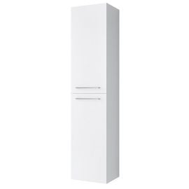 Riva SU 38-2 Высокий шкаф (Пенал), Белый (SU 38-2 White) | Высокие шкафы | prof.lv Viss Online