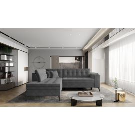 Eltap Lanvin Corner Pull-Out Sofa 210x260x93cm, Grey (CO-LAN-LT-06SO) | Sofas | prof.lv Viss Online