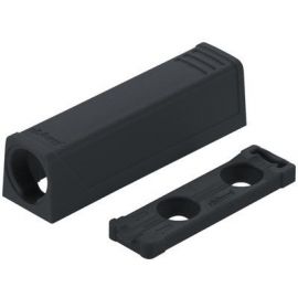 Blum Aventos Clip Tip-On Adapter for Door Opening, Short, 20/17mm, Black (956.1201 TM) | Lifting mechanisms | prof.lv Viss Online
