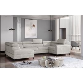 Eltap Escada Paros Corner Pull-Out Sofa 200x330x98cm, Beige (Esc_13) | Living room furniture | prof.lv Viss Online