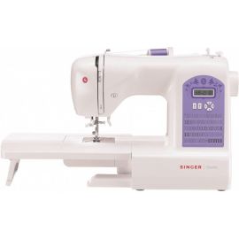 Швейная машина Singer Starlet 6680 белого/фиолетового цвета | Швейные машинки | prof.lv Viss Online