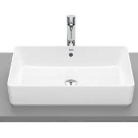 Roca The Gap Round Bathroom Sink 60x37cm, White (A3270Y2000) | Bathroom sinks | prof.lv Viss Online