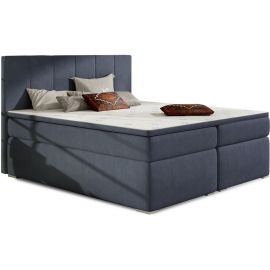 Диван-кровать Eltap Bolero Soro с матрасом, синий 205x180x126 см | Кровати с матрасом | prof.lv Viss Online