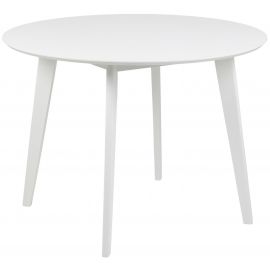 Журнальный столик Home4you Roxby, 105 см, белый | Кухонные столы | prof.lv Viss Online