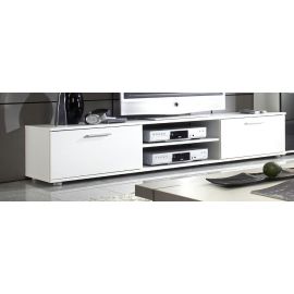 Halmar Zara TV Stand, 180x37x42cm, White (CAMA-ZARA-RTV-WHITE/WHITE GLOSS) | Halmar | prof.lv Viss Online