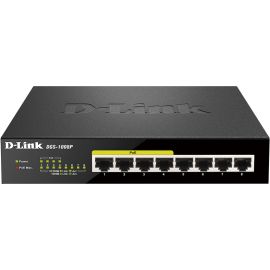D-Link DGS-1008P Switch Black | Commutators | prof.lv Viss Online