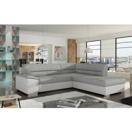 Eltap Verso Sawana/Soft Corner Pull-Out Sofa 63x266x83cm, Grey (V19) | Corner couches | prof.lv Viss Online