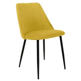 Virtuves Krēsls Black Red White Nildo, 57.5x49.2x84cm, Dzeltens/Melns (MT_ACT/KRZ_NILDO-LOYD_CURRY_11) | Virtuves krēsli, ēdamistabas krēsli | prof.lv Viss Online