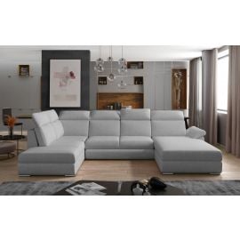 Eltap Evanell Corner Pull-Out Sofa Cover 216x336x102cm, Grey (Evl_32) | Living room furniture | prof.lv Viss Online