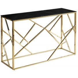 Signal Escada C II Bar Cabinet 120x40x78cm, Black/Gold (ESCADACCZMAZL) | Bar tables | prof.lv Viss Online