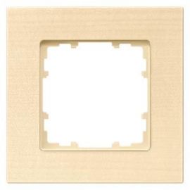 Siemens Delta Miro Frame for Communication Outlets 1-gang, Light Beige (5TG1101-3) | Electrical outlets & switches | prof.lv Viss Online