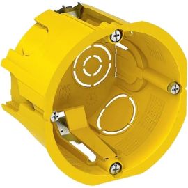 Schneider Electric IMT351501 Flush Mounting Box Round, 71x71x46mm, Yellow | Receive immediately | prof.lv Viss Online