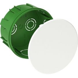 Schneider Electric IMT351211 Коробка монтажная для встраивания Zemapmetuma, круглая, 100x100x50 мм, зеленая | Монтажные и распределительные коробки | prof.lv Viss Online