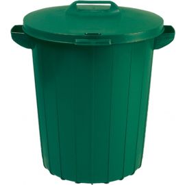 Curver Waste Container 90L, 58x49x49cm, Green (802974385) | Boxes for send and waste | prof.lv Viss Online