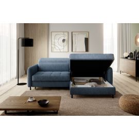 Eltap Gomsi Raquel Corner Pull-Out Sofa 165x228x100cm, Blue (CO-GOM-RT-40RAQ) | Living room furniture | prof.lv Viss Online