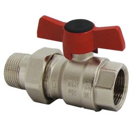 Herz 2211 Double Regulating Valve with Union Nut and Screw 25bar MF | Valves and taps | prof.lv Viss Online