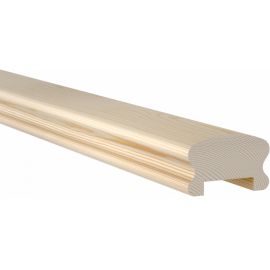Коврик для лестниц Hoovel Liist, сосна, 43x67 мм, 3 м (TK4367MA30E) | Перила | prof.lv Viss Online