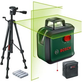 Bosch AdvancedLevel 360 Self-Leveling Cross Line Laser Level Laser Class - 2 (0603663B04) | Construction lasers | prof.lv Viss Online