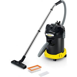 Karcher AD 4 Premium Full Control Wet and Dry Vacuum Cleaner Yellow/Black (1.629-731.0) | Cleaning | prof.lv Viss Online