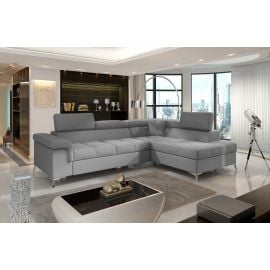 Eltap Eridano Soft Corner Pull-Out Sofa 60x275x90cm, Grey (Eri_59) | Sofas | prof.lv Viss Online