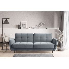 Eltap Bellis Velvetmat Retractable Sofa 90x220x83cm Grey (SO-BEL-04VE) | Sofas | prof.lv Viss Online