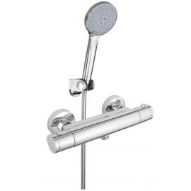 Shower Water Mixer with Thermostat Rubineta Thermo 12/K Chrome (170459) | Shower sets | prof.lv Viss Online