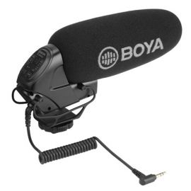 Boya BY-BM3032 Clip-On Lavalier Microphone, Black | Boya | prof.lv Viss Online