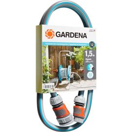 Gardena Classic Hose 1.5m Grey/Blue (967690501) | For water pipes and heating | prof.lv Viss Online
